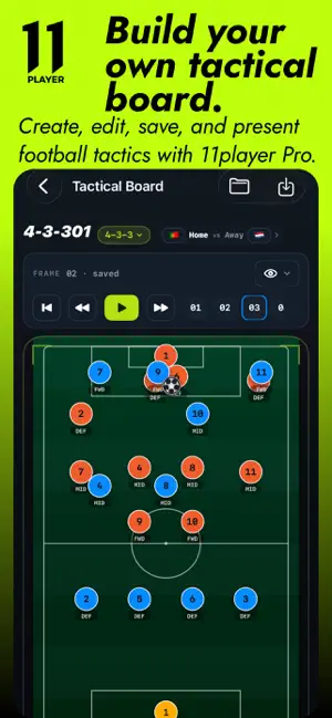 11player – Football Tactics screenshot 4
