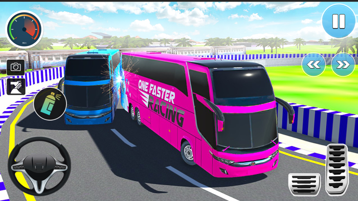 Bus Simulator Racing Games 3D