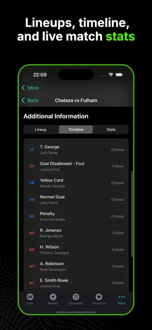 DRM - Live Sports Score & News iPhone screenshot 4