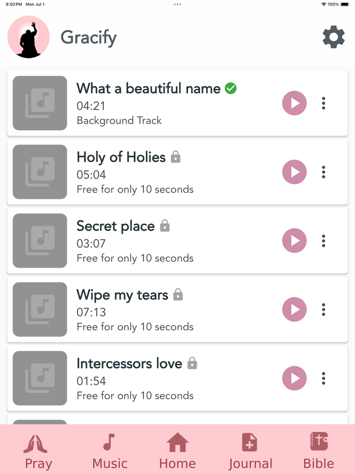 Gracify - Christian Meditation