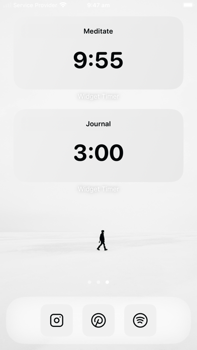 Widget Timer Screenshot