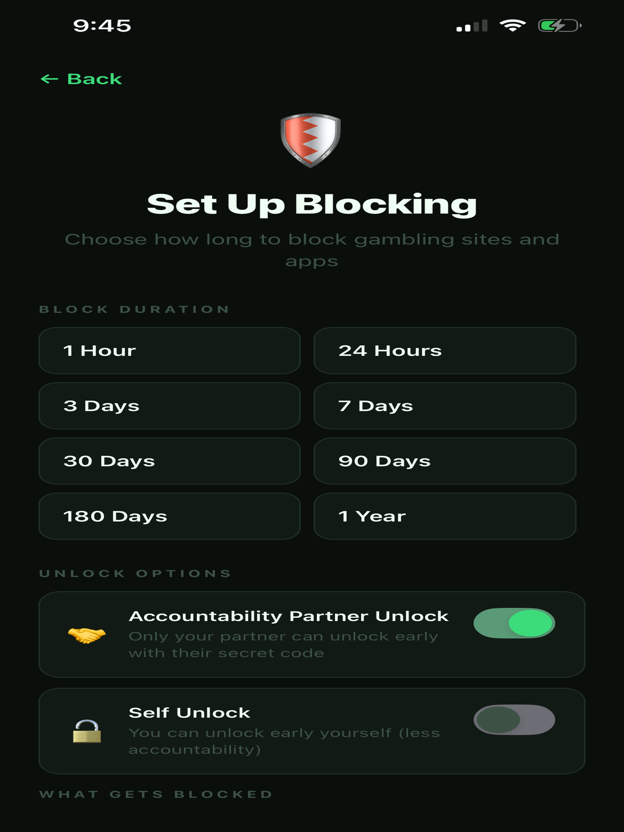Recovo: Quit Gambling & Block screenshot 8