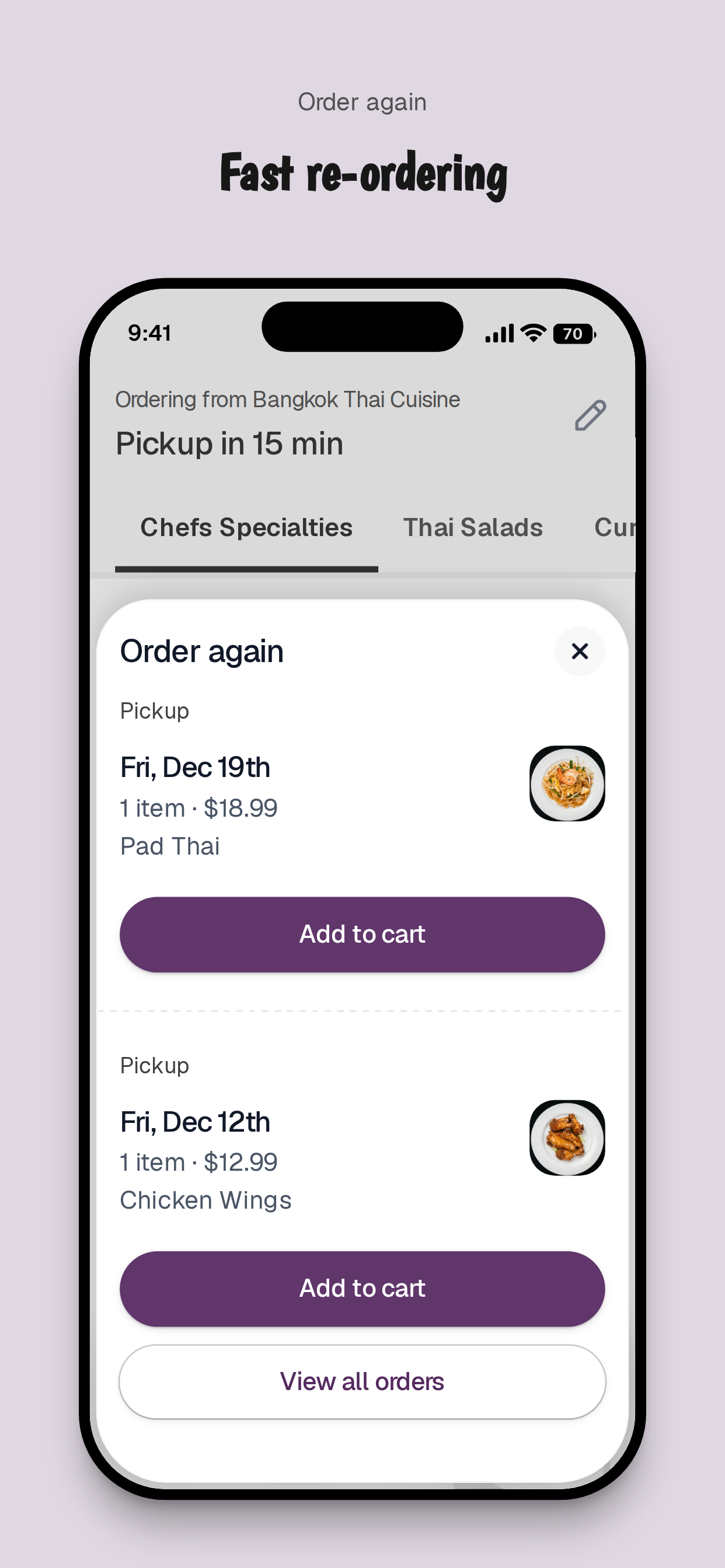 Bangkok Thai Cuisine screenshot 4
