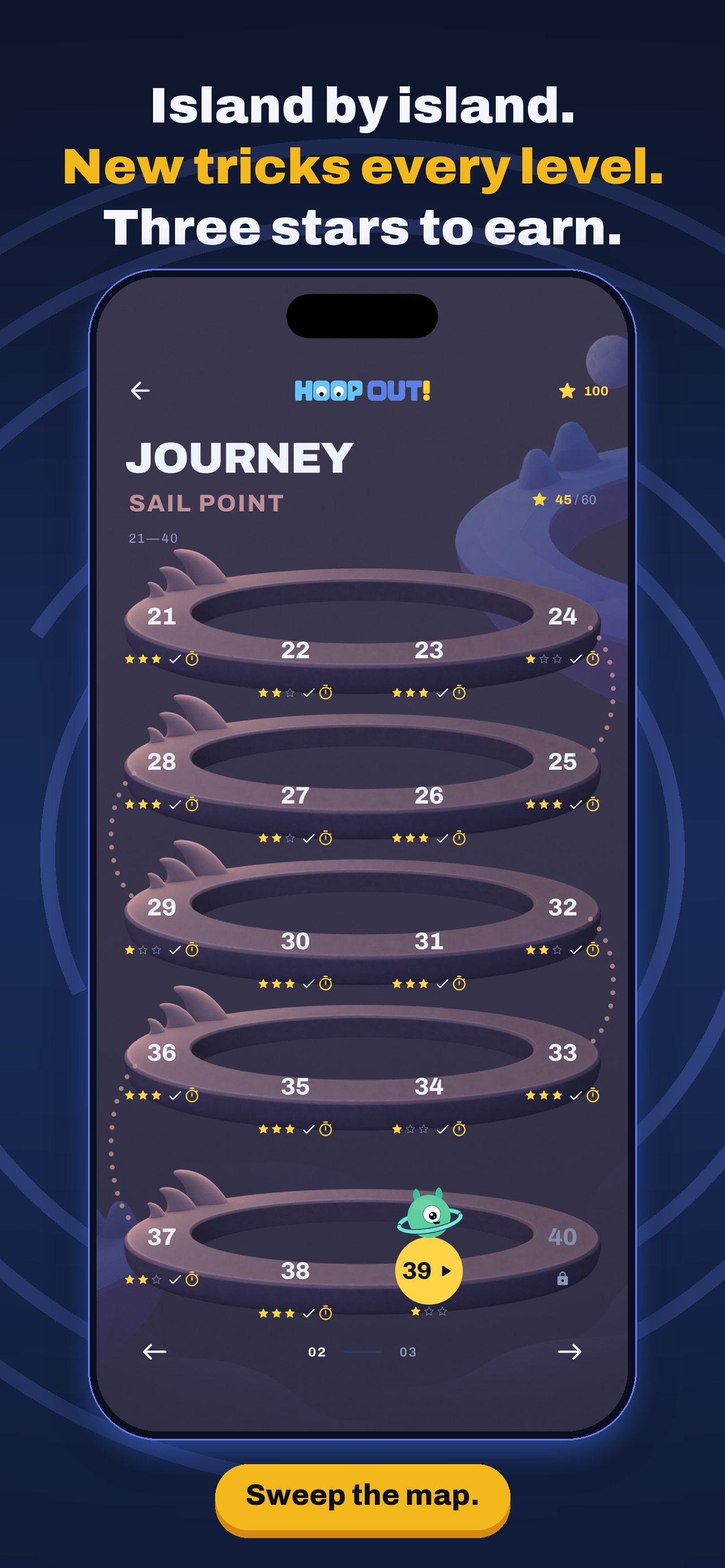 Screenshot 3 of Hoop Out!