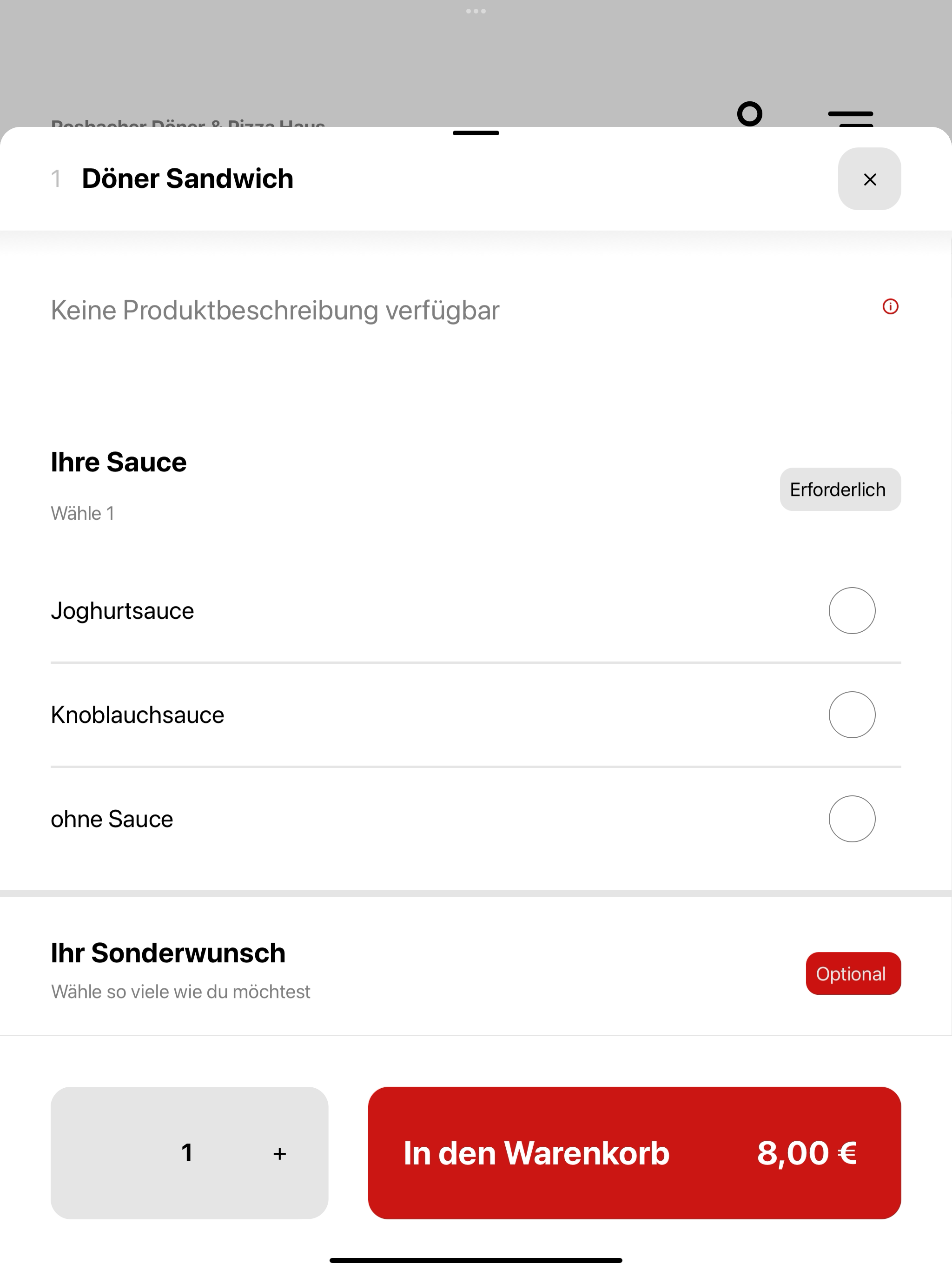 Rosbacher Döner & Pizza Haus screenshot 8