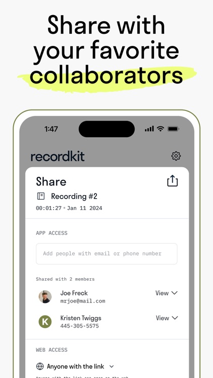 Recordkit - Call Recorder screenshot-8