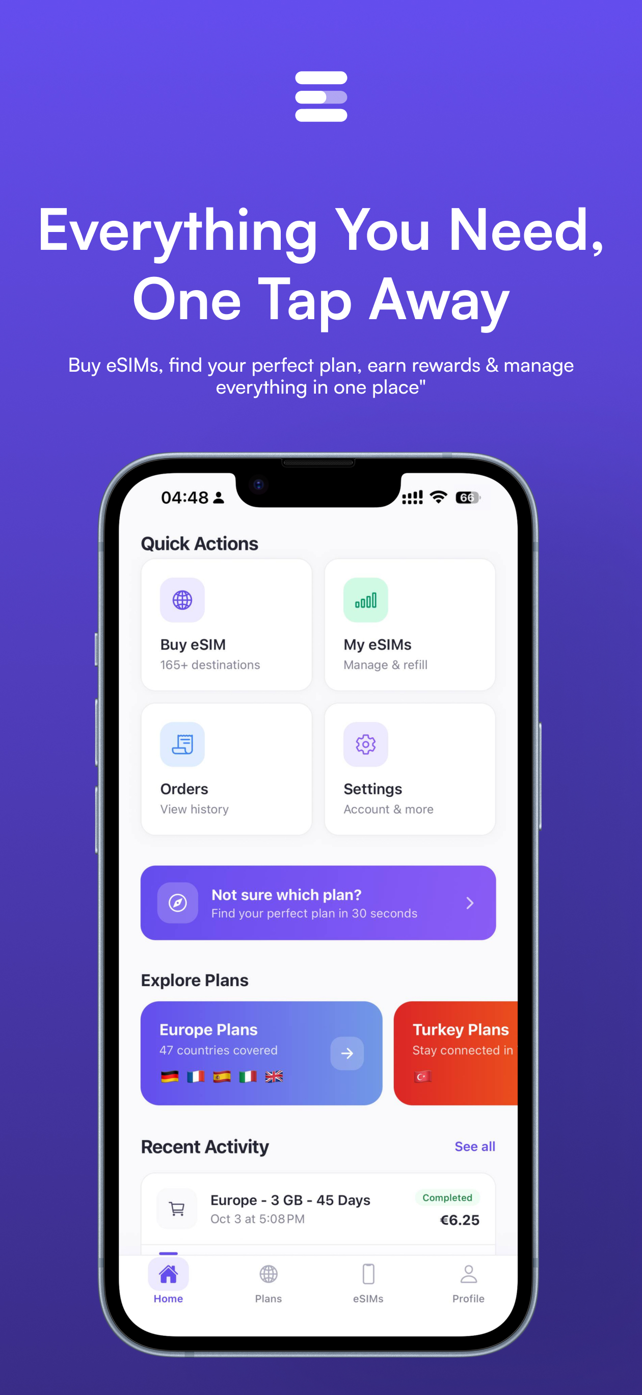 Esimy - eSIM Travel Data Plans screenshot 7