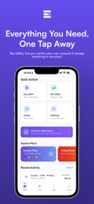 Esimy - eSIM Travel Data Plans screenshot