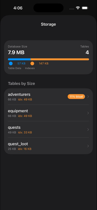 Tablewright: PostgreSQL Editor Screenshot 7 of 10