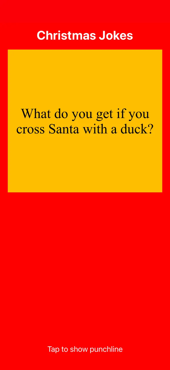 Screenshot #1 pour Christmas Jokes