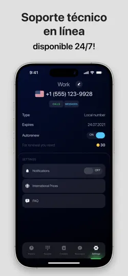 Captura de pantalla de ESIM Plus: Mobile Virtual SIM en iPhone 5