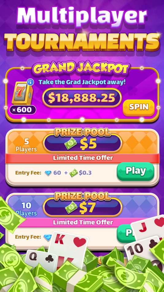 #5. Solitaire Dosh (iOS) Von: Winner Studio Co.,Limited