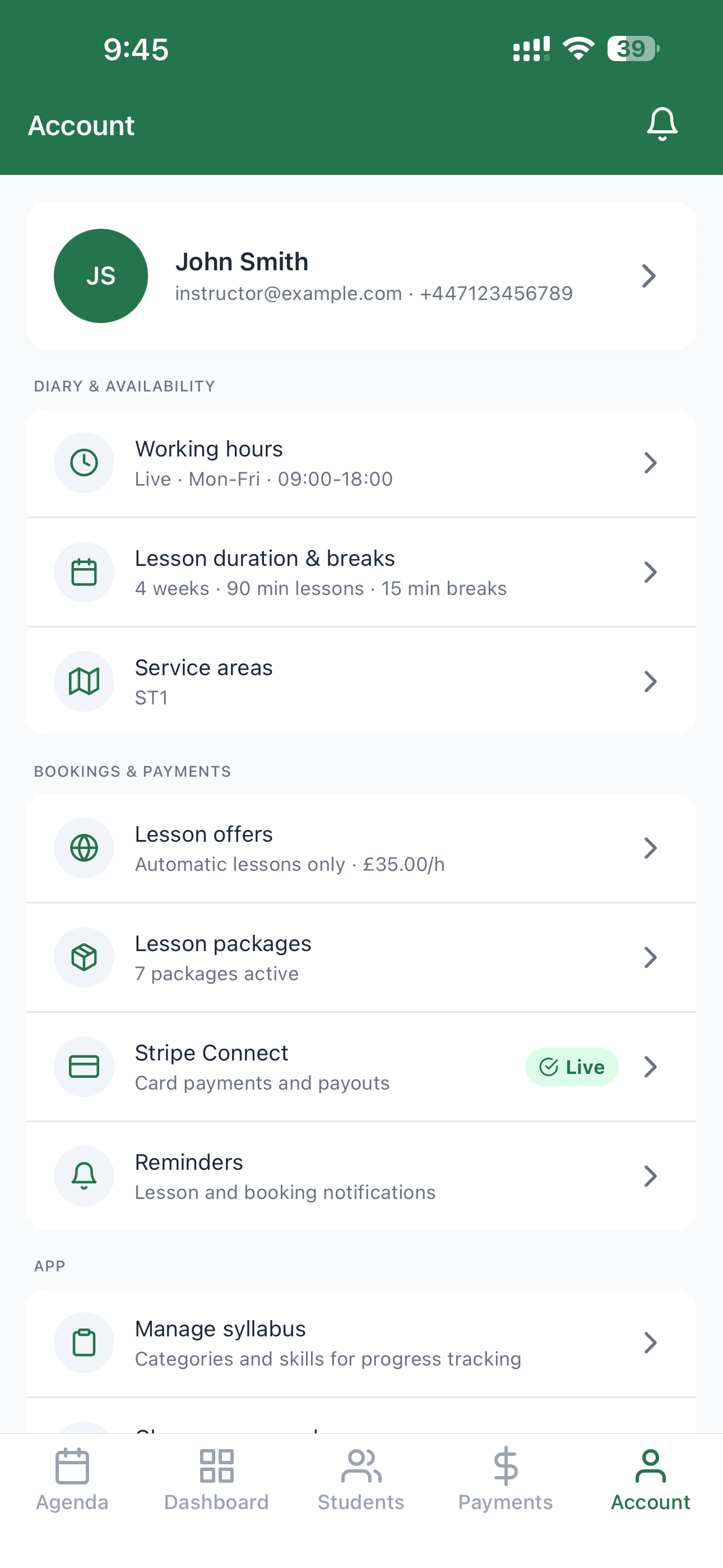 Instructorly screenshot 7