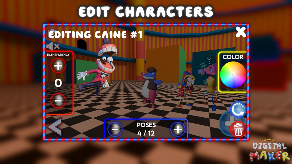 #3. Digital Circus Maker (iOS) 由: HYOCT GAMES LLC