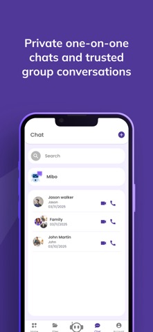 MIBO : Privacy Focused AI iPhone screenshot