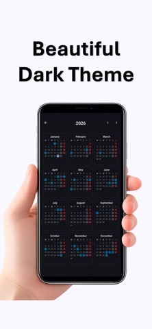 US Calendar iPhone screenshot