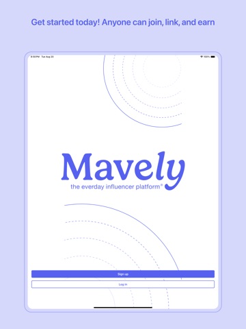 Mavely – Affiliate App iPad screenshot