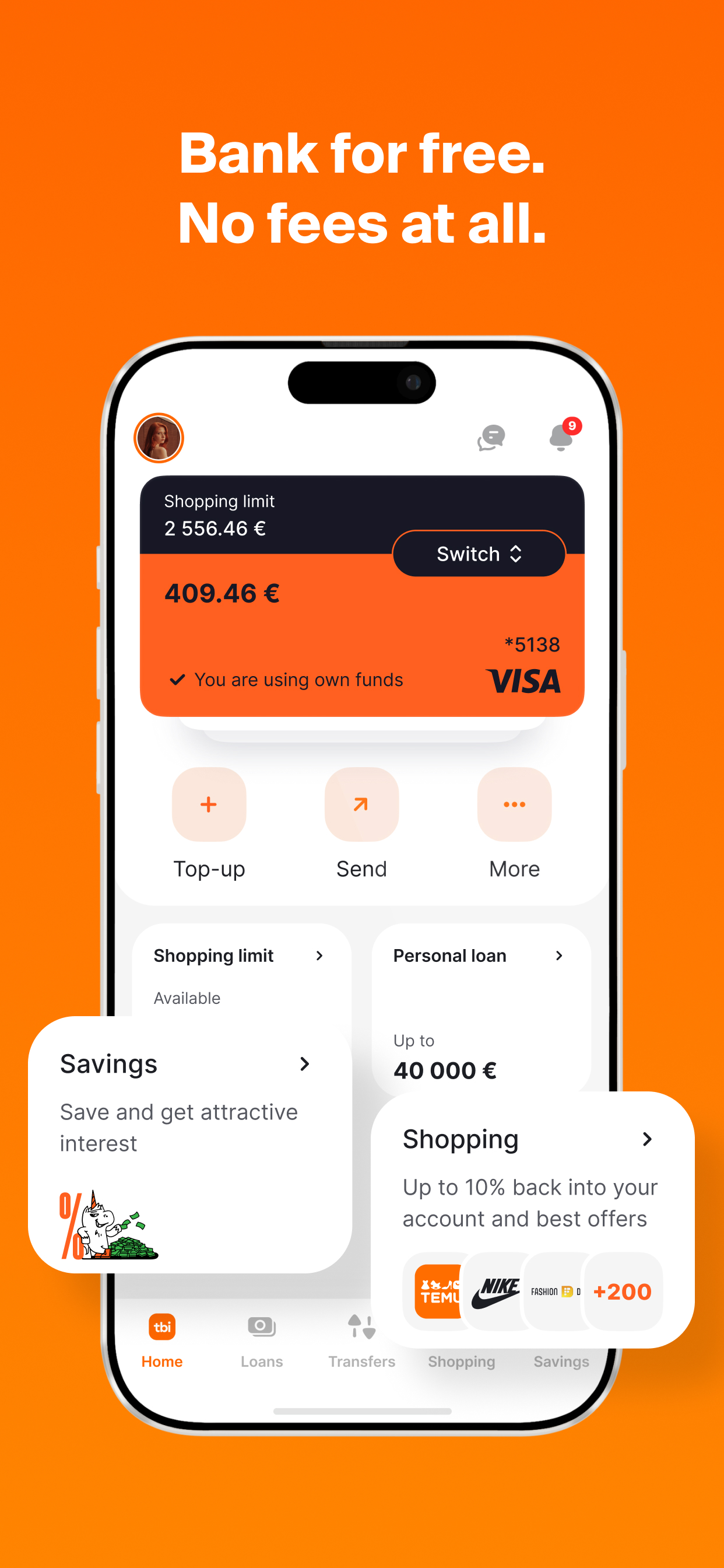 tbi bank screenshot 2