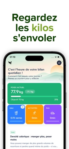 Weatly: Perte de poids, forme screenshot