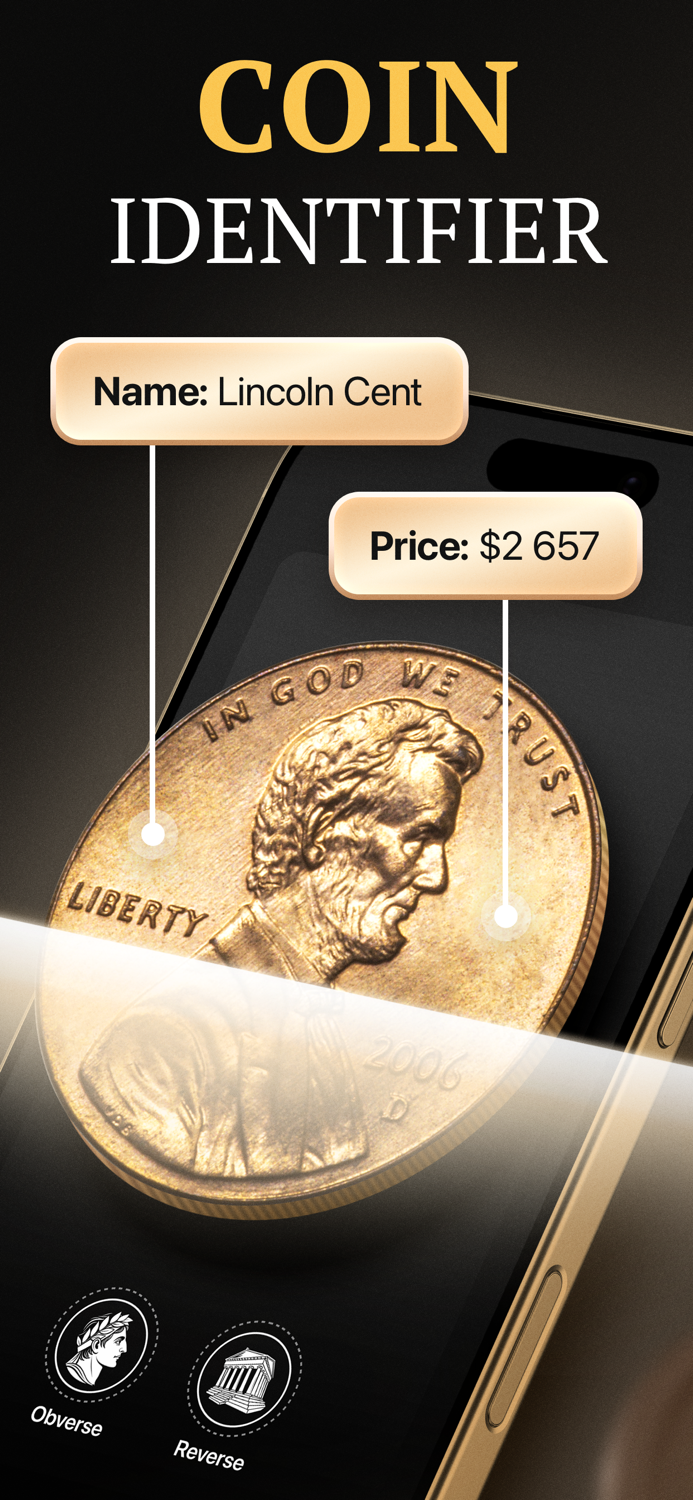 Coin  Value Identifier－Coinly