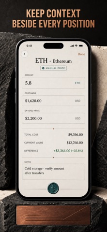 Crypto Profit Tracker: Ledger screenshot 7
