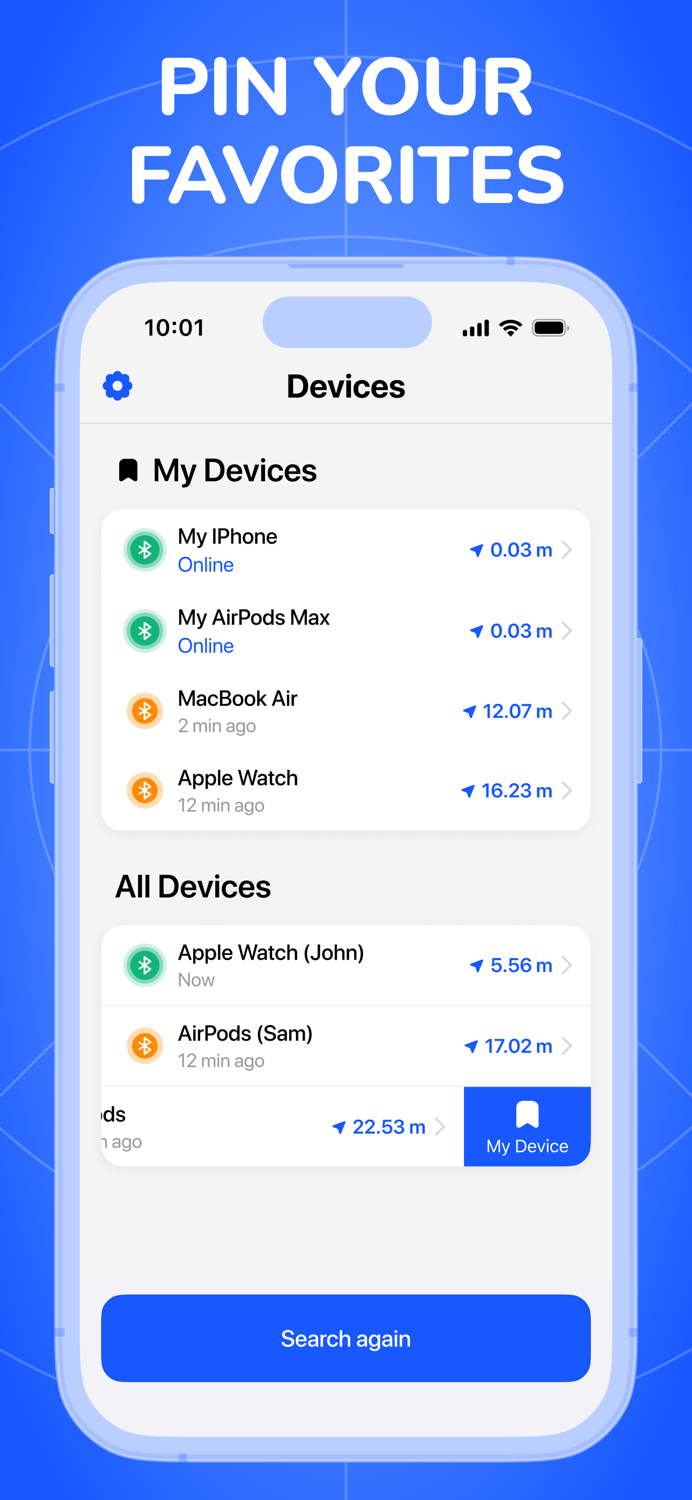 Find Air - Device Tracker App
