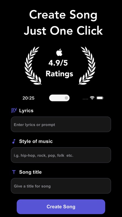 Suna: AI Music Audio Generator