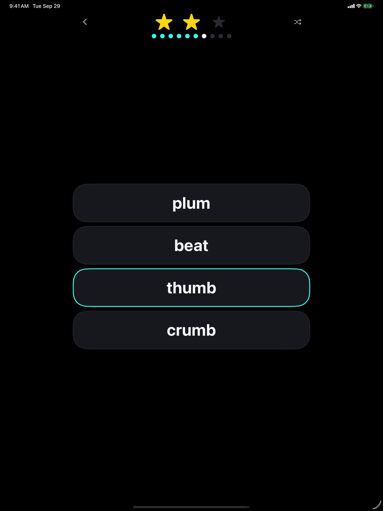 Screenshot 12 of Oddest: Daily Word Game