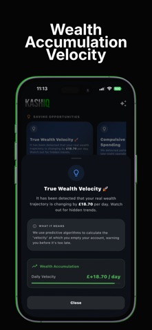 KashIQ - Expense Tracker iPhone screenshot
