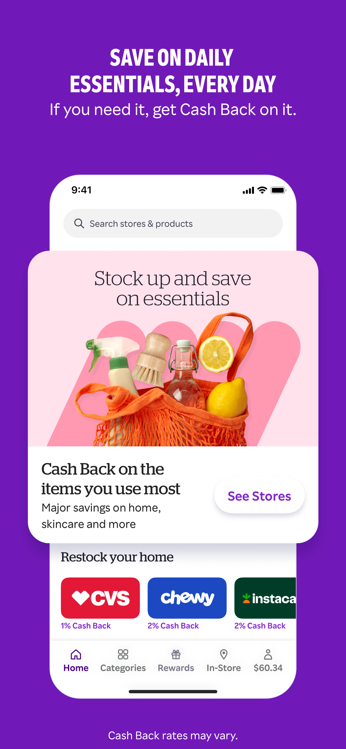 Rakuten: Cash Back & Deals
