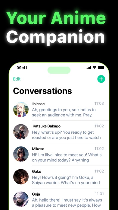 Anime Chat - chat.ai Screenshot