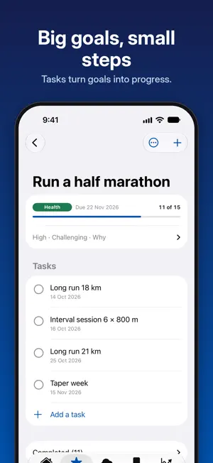 Lifetick - SMART Goal Setting screenshot 3