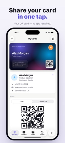 Captura 2 de Visty: Business Card Scanner