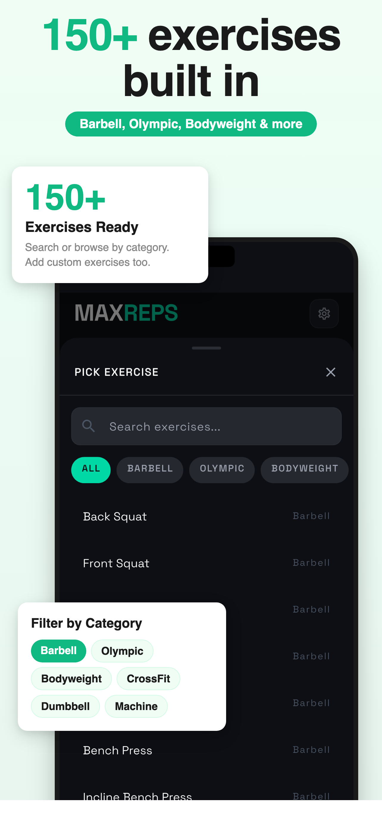 MaxReps - PR Tracker