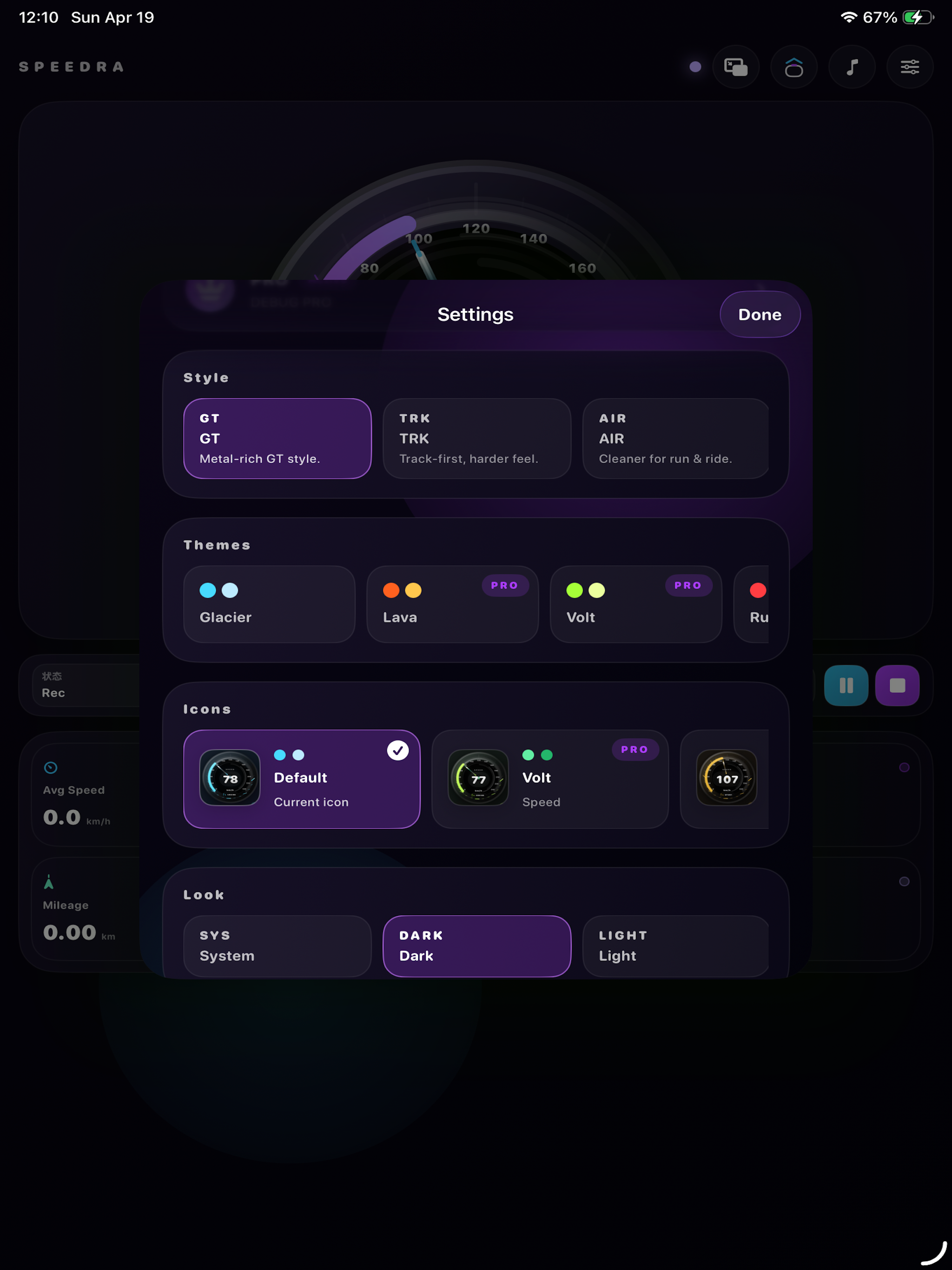 Speedsa:GPS Speedometer Trips