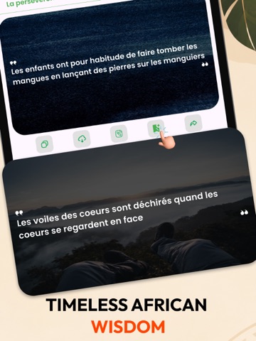 African Proverbs and Quotes iPad screenshot
