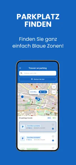 Screenshot von Blaue Parkscheibe auf dem iPhone 5