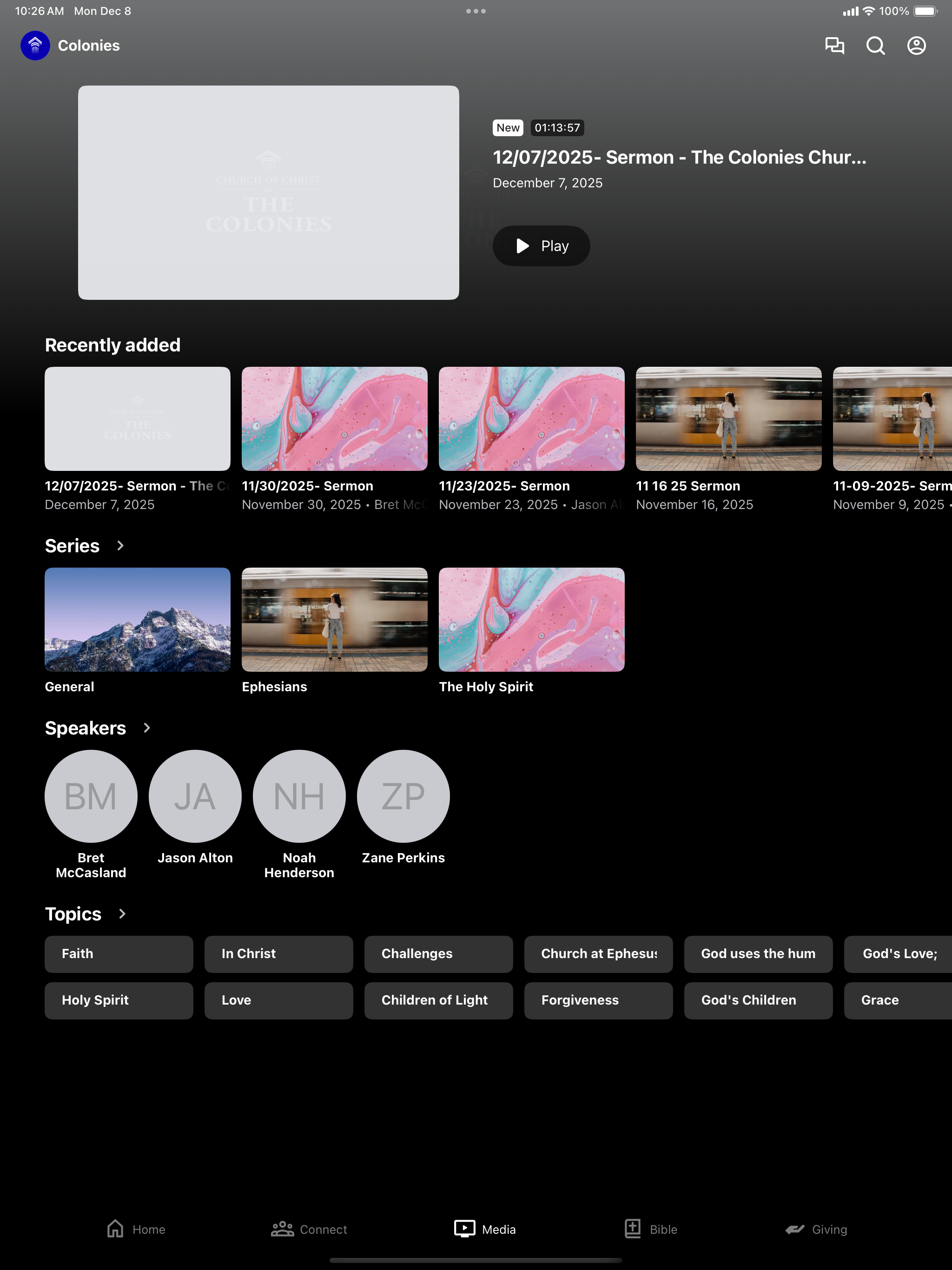Church of Christ at Colonies screenshot 6