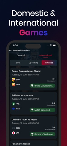 SoccerFly Live Football Scores screenshot