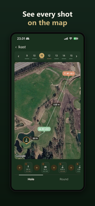 AcuoGolf: Strokes Gained Screenshot 1 of 7