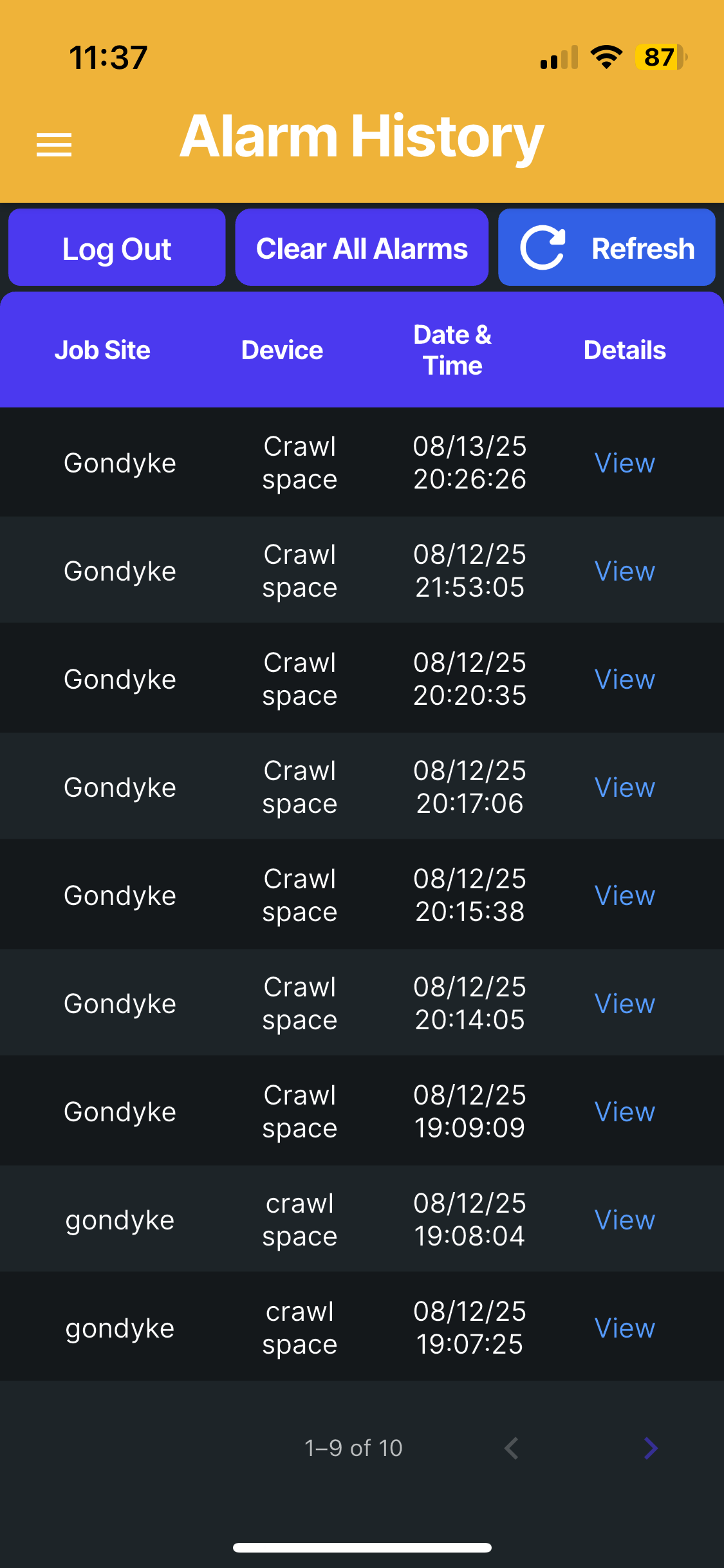 OmniAlert screenshot 2