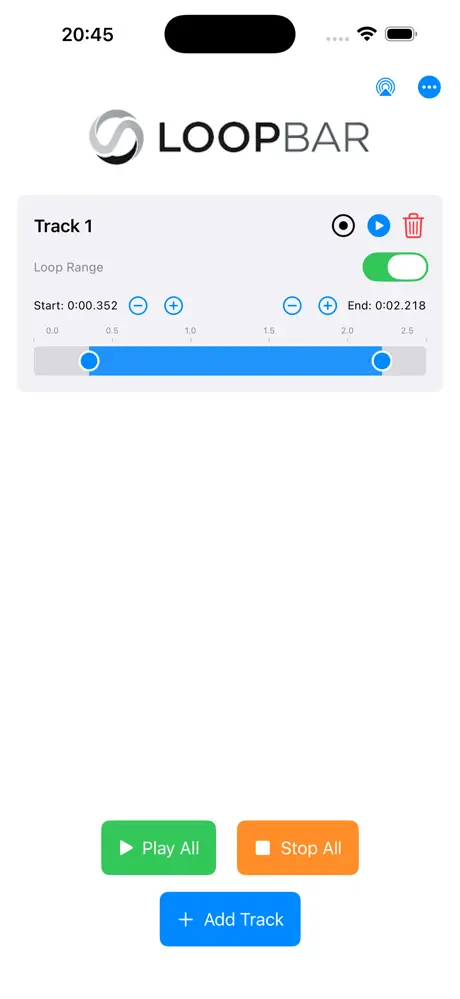 LOOPBAR‑App screenshot 3