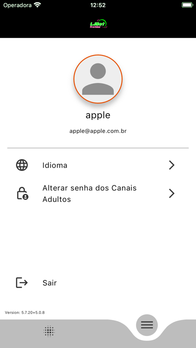 App screenshot