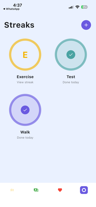 ZenTrack: Habit & Life Tracker Screenshot 3 of 5