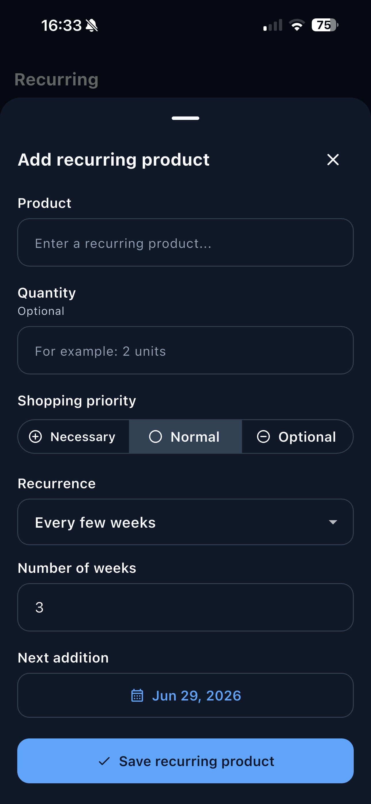 ListaSimple - Shopping list screenshot 7