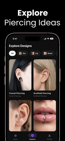 Piercing AI: Piercing Filter screenshot