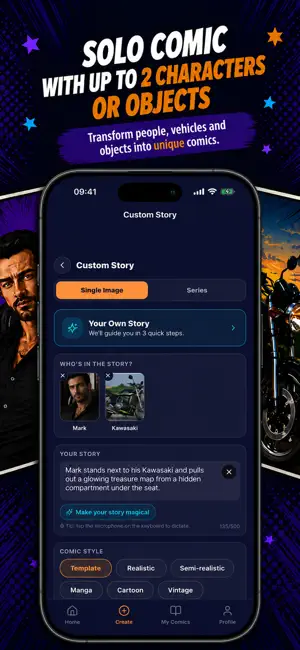 CartoonMe - Comic Story Maker screenshot 2