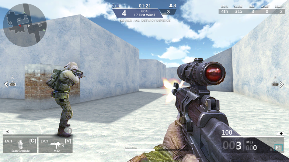 #4. FPS Counter : PVP Shooter (iOS) 由: 雷 王