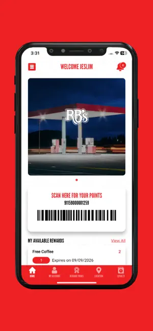 RB's Rewards screenshot 2