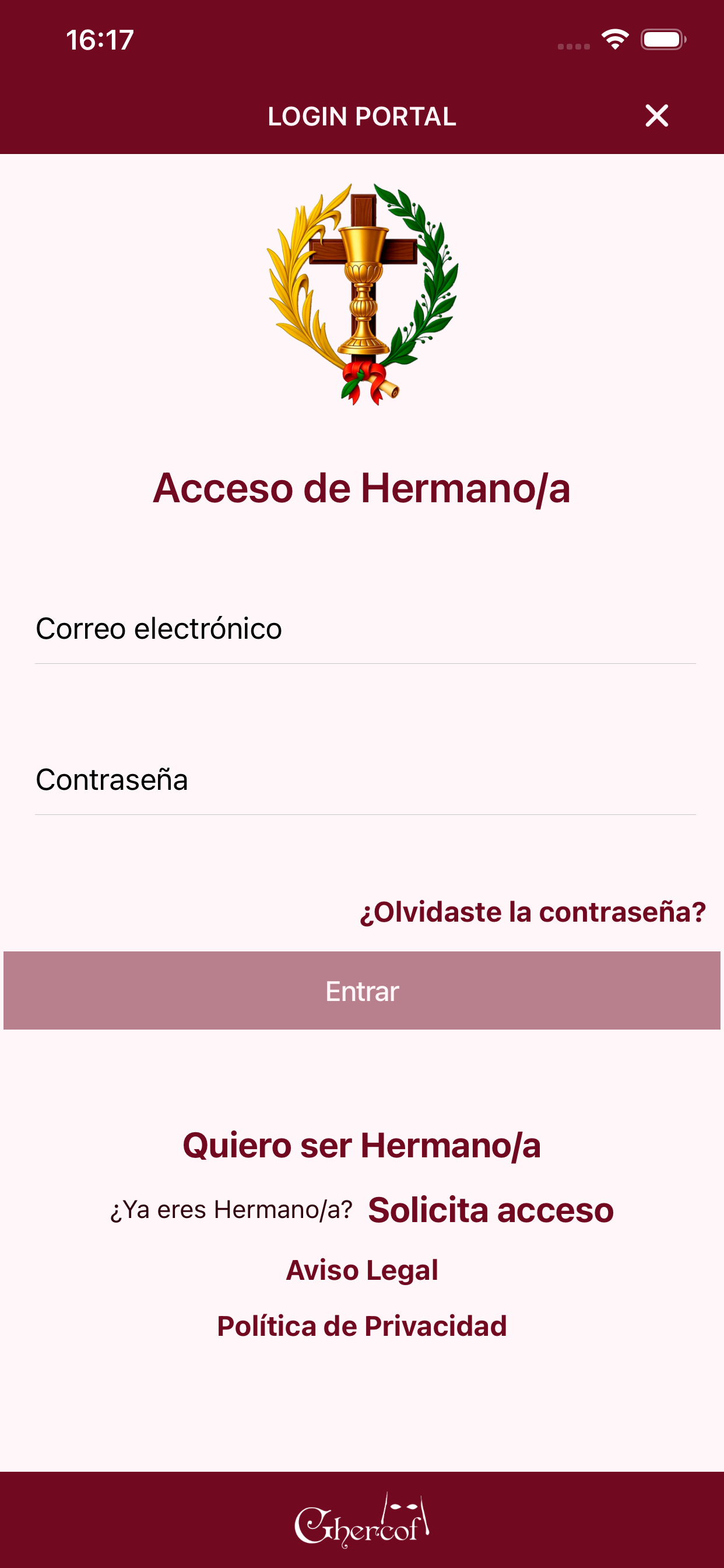 Cofradia Oracion en el Huerto screenshot 3